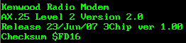 TM-D710 - Modem